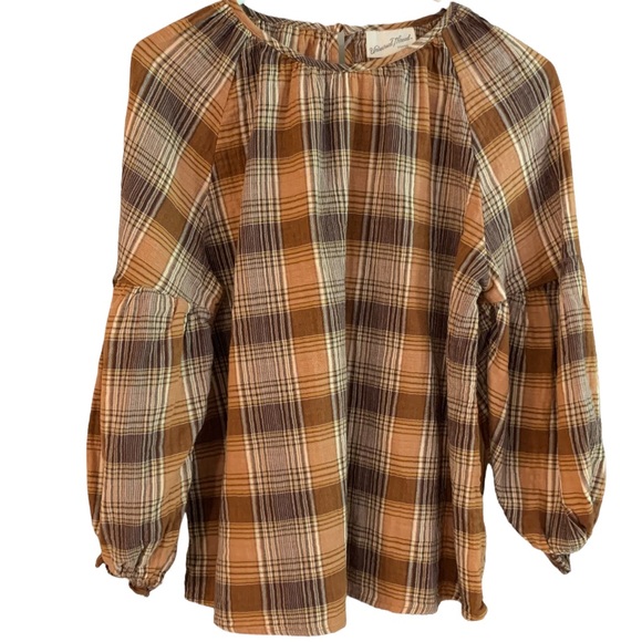 Universal Thread Tops - Universal Thread Plaid /Target